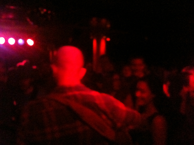 IMG_0774.JPG - William and his band singing in the middle of the crowd.